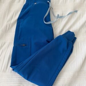 Royal Blue FIGS Zamora Jogger Scrub Pants